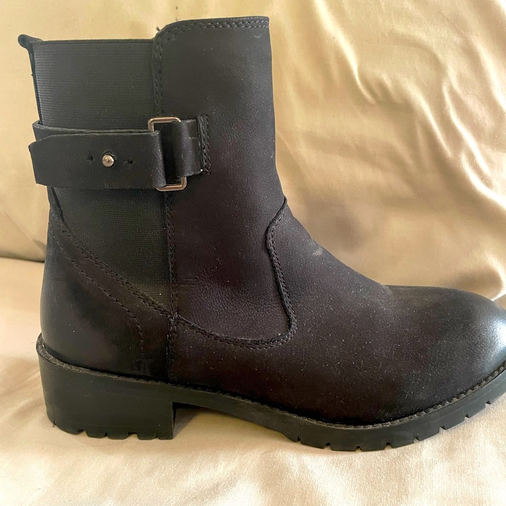 Black Military Style Boots